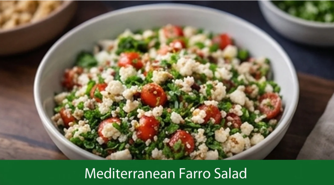 Mediterranean Farro Salad