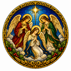 Catholic Olive Oil Christmas Blessings Quad Mini Gift Set