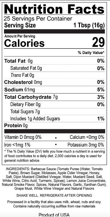 St. Lawrence Balsamic BBQ Sauce