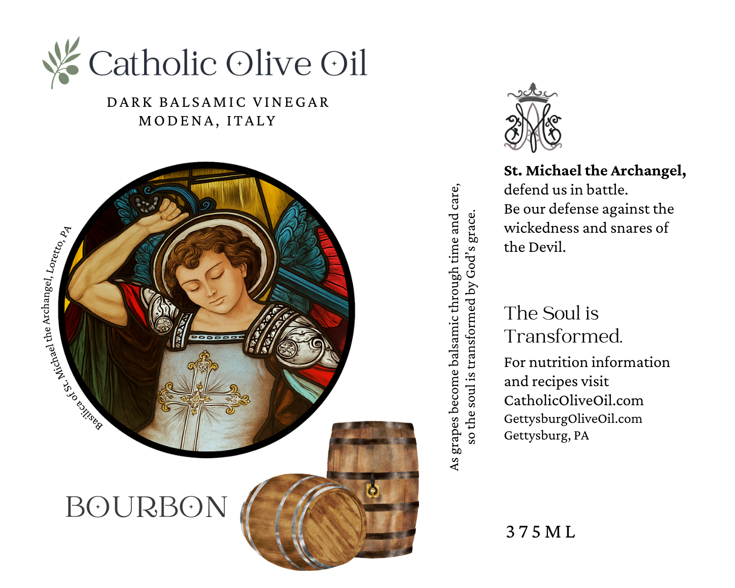 St. Michael the Archangel Bourbon Dark Balsamic