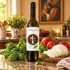 Catholic Olive Oil Basil 375ml