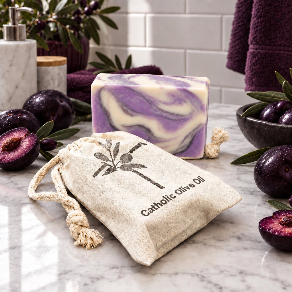 Catholic_Olive_Oil_Black_Plum_EVOO_Soap