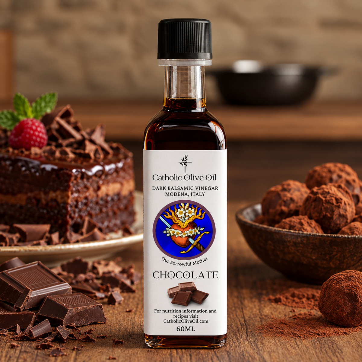 Catholic_Olive_Oil_Chocolate DB_60 ml