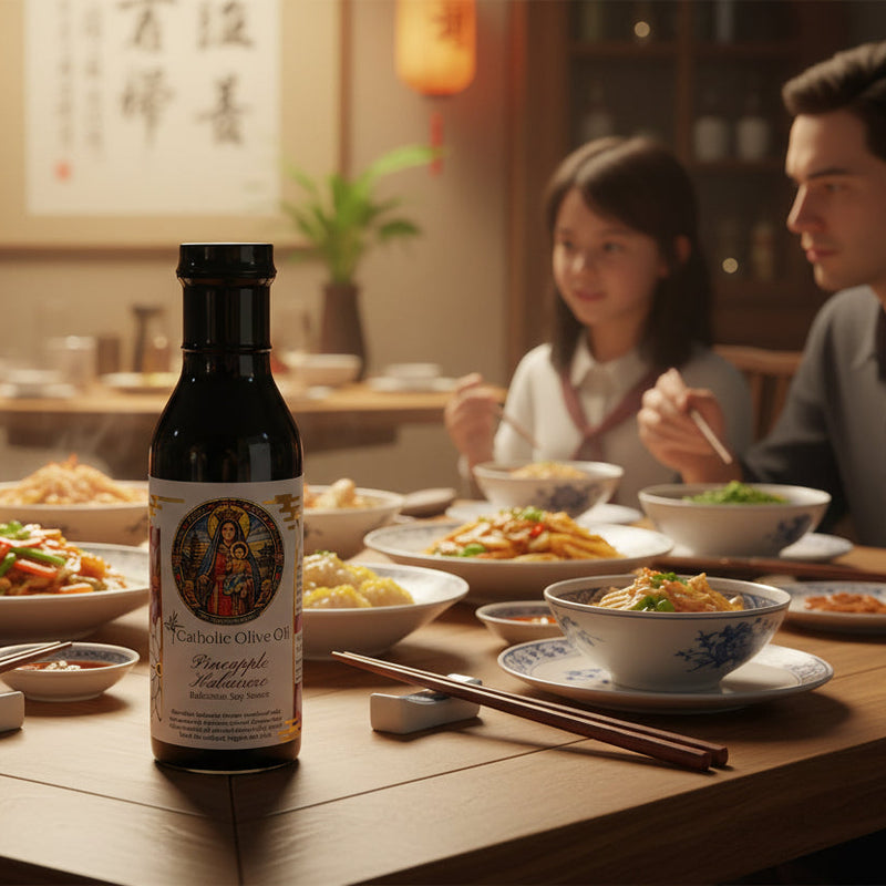 Catholic Olive Oil Soy Sauce