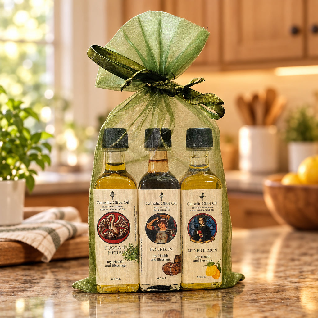 Catholic Olive Oil Trio Mini Set