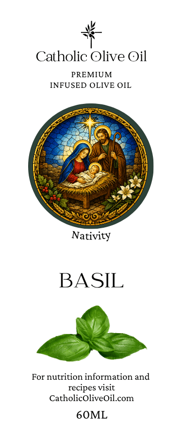 The Holy Cross Basil Olive Oil