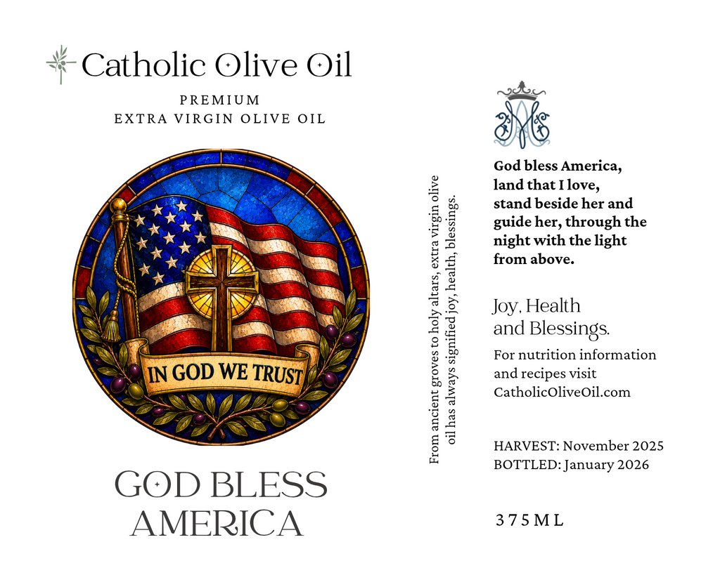 God Bless America Extra Virgin Olive Oil