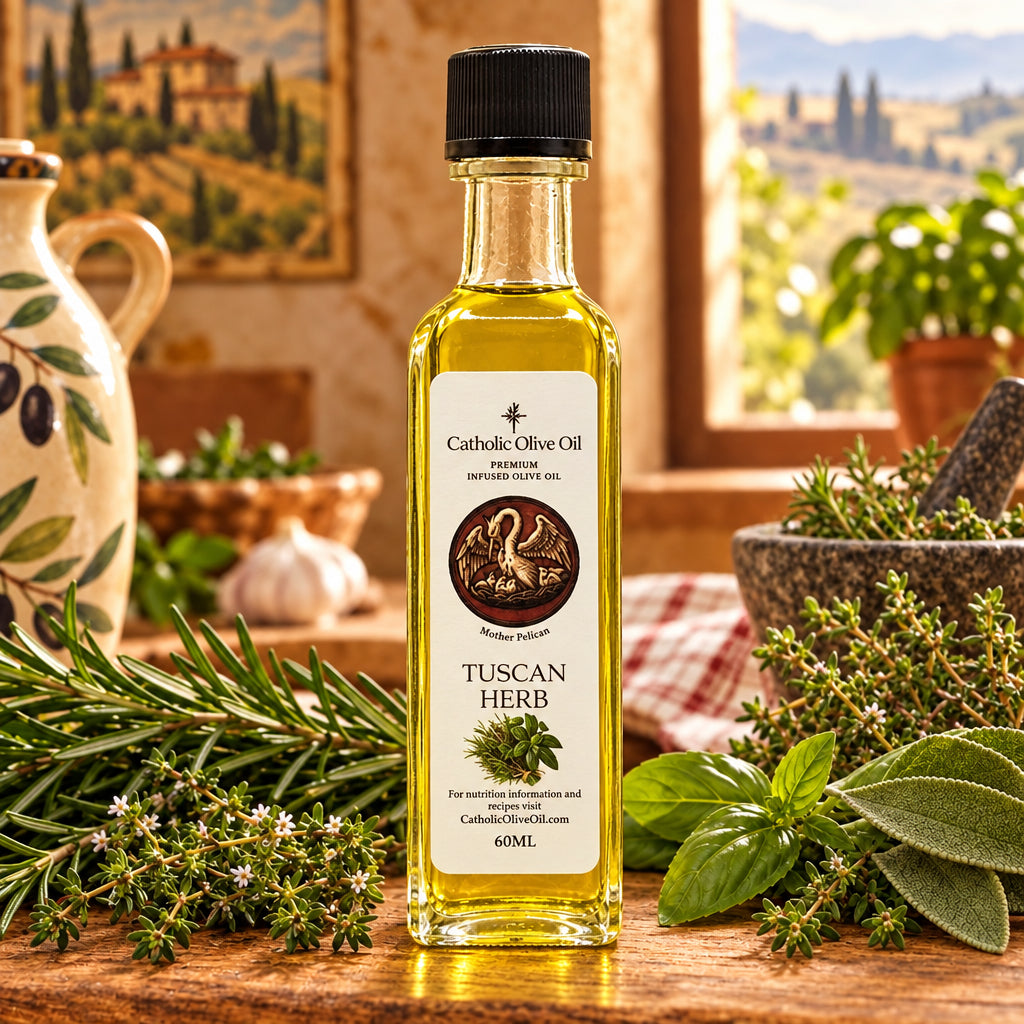 Mother Pelican Tuscan Herb Olive Oil 60ml
