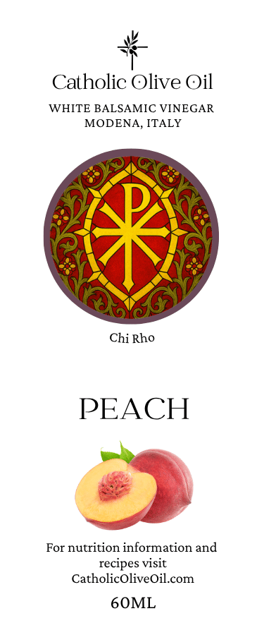 The Chi Rho Peach White Balsamic