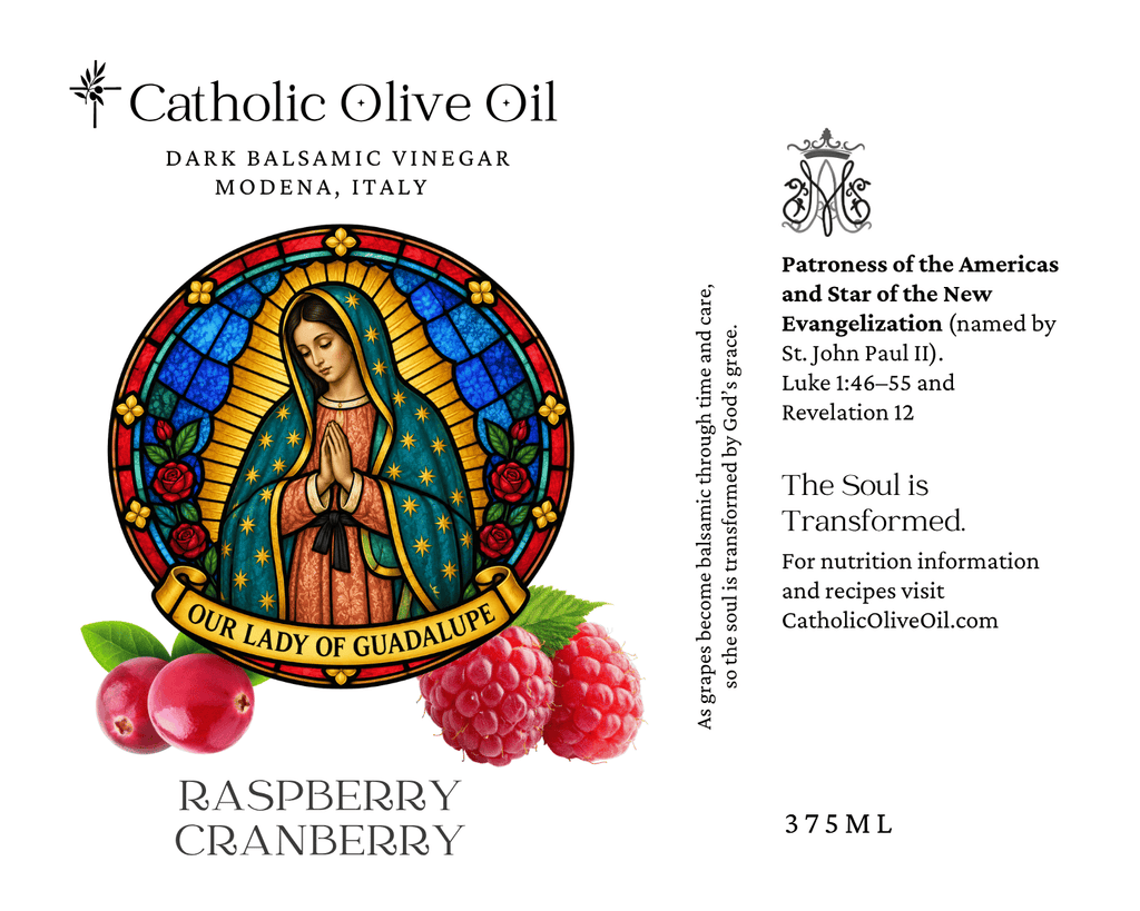 Our Lady of Guadalupe Raspberry and Cranberry Dark Balsamic