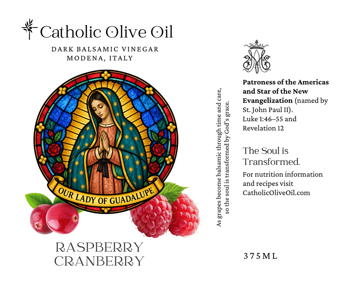 Our Lady of Guadalupe Raspberry and Cranberry Dark Balsamic